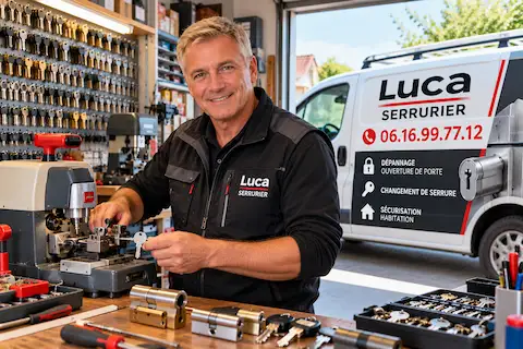Luca serrurier à Orvault pour dépannage de porte et extraction de clé cassée